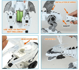 image-Intelligent Dinosaur Robot For Kids Over 3 Years Of Age