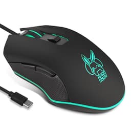 image-2400dpi LED Dimmable Wired Mouse for Computer Gamer
