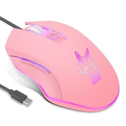 image-2400dpi LED Dimmable Wired Mouse for Computer Gamer