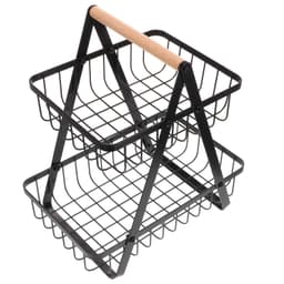 image-Large Capacity Desktop Fruit Basket For Home Desktop
