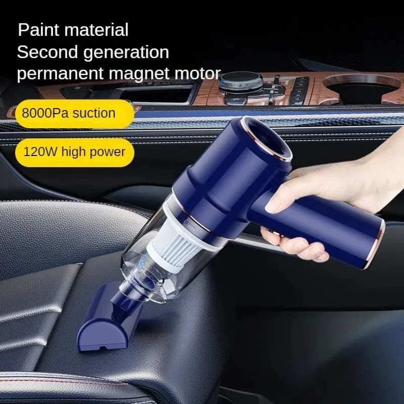image-4 in 1 Car Vacuum Cleaner 8000PA Strong Suction Handheld Wireless
