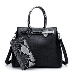 image-Women's Portable Messenger Bag With Purse