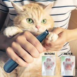 image-Professional Pet Dog Hair Trimmer Animal Grooming Clippers Cutter