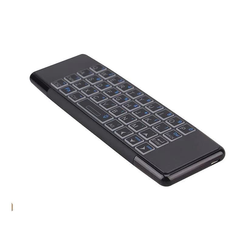 image-Wireless Smart Remote Control Backlit Keyboard