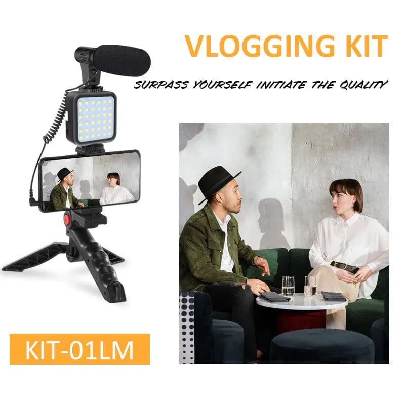 image-Camera Accessories With Desktop Tripod Light