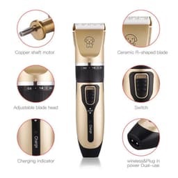 image-Professional Pet Dog Hair Trimmer Animal Grooming Clippers Cat Cutter