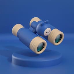 image-Children Binoculars Telescope Single and Double Detachable