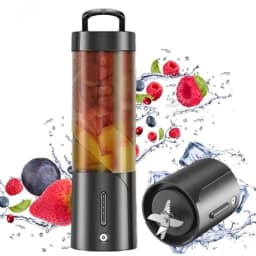 image-Portable Blender Fresh Juice Mixer Home Electric Wireless Charge Mini