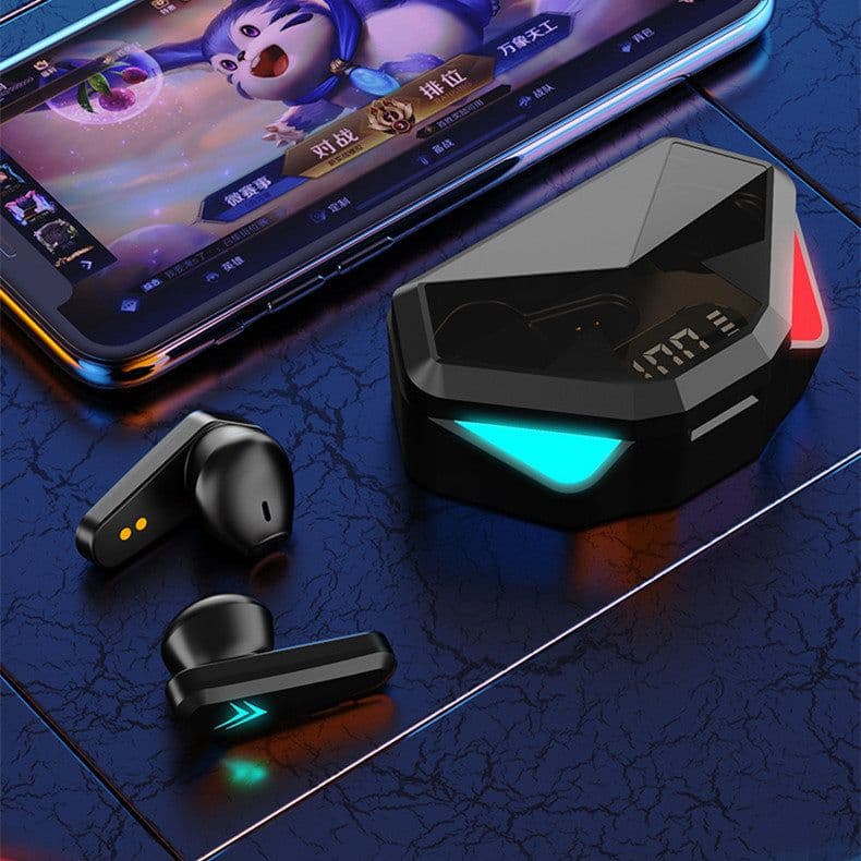image-Sports Gaming Low-latency Digital Display Bluetooth Headset