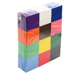 image-Wooden Domino Blocks Building Toy Kits Color Sort Rainbow