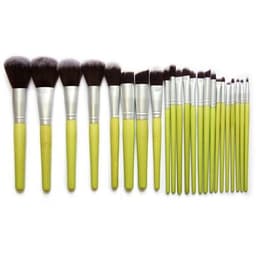 image-Green Bamboo Makeup Brushes Full Set Eco-friendly Powder Blush