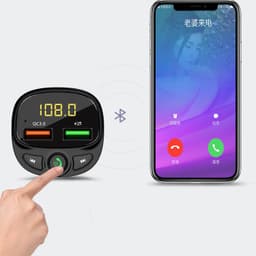 image-Car Bluetooth Receiver Car Multi-function MP3 player