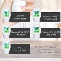 image-Temperature Gun Non-contact Thermometer Household