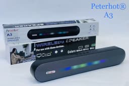 image-Bluetooth Speaker With Long LED Breathing Light