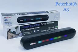 image-Bluetooth Speaker With Long LED Breathing Light