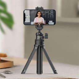 image-2-in-1 Multifunctional Phone Clip Extendable Tripod