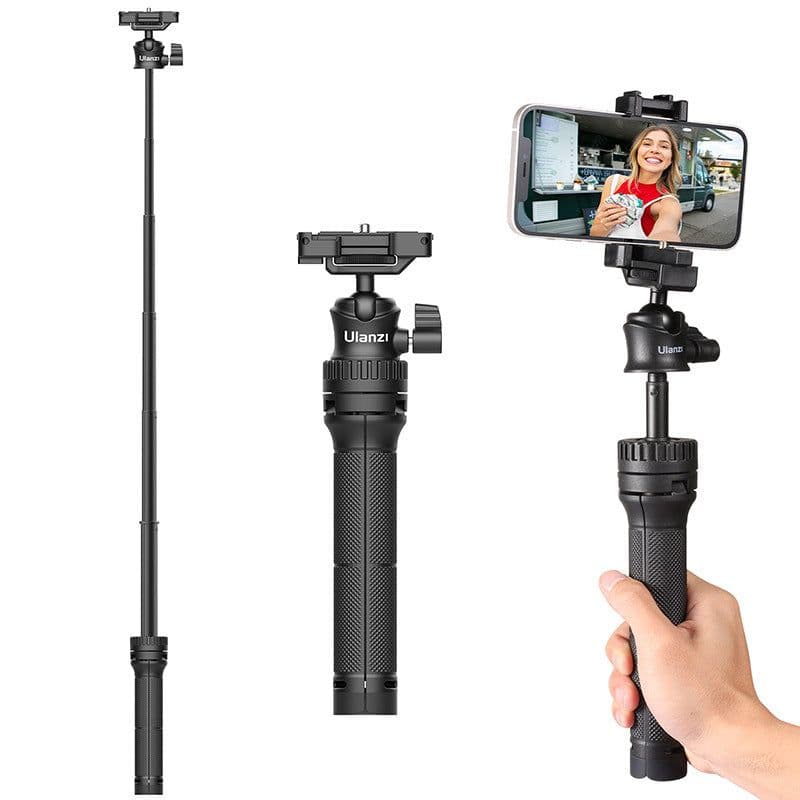 image-2-in-1 Multifunctional Phone Clip Extendable Tripod