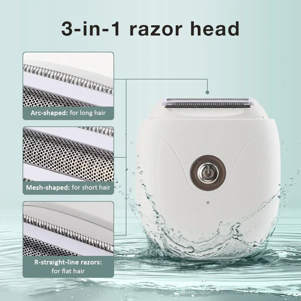 image-Hair Removal Machine Trimmer For Women Knife Tip Waterproof Whole Body