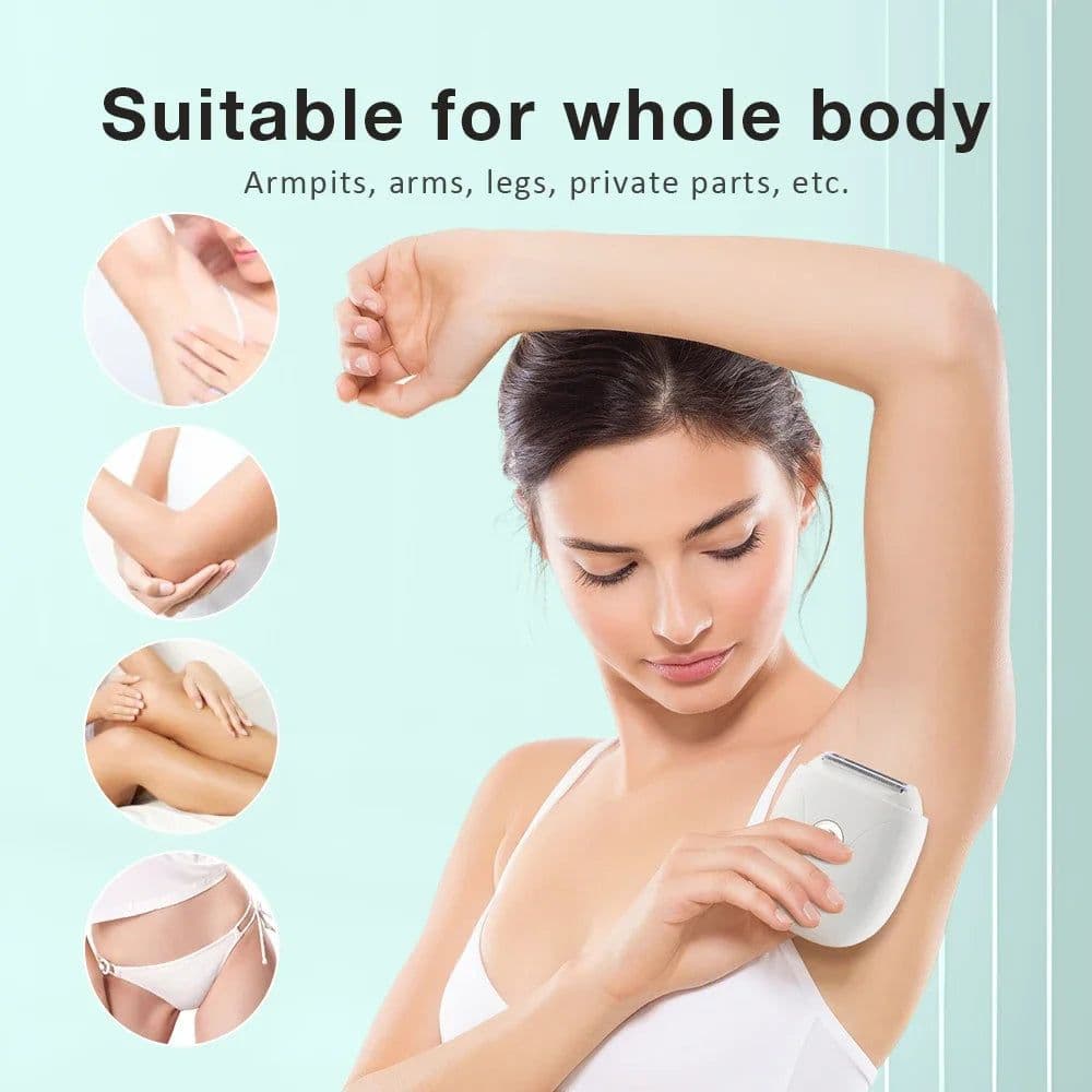 image-Hair Removal Machine Trimmer For Women Knife Tip Waterproof Whole Body