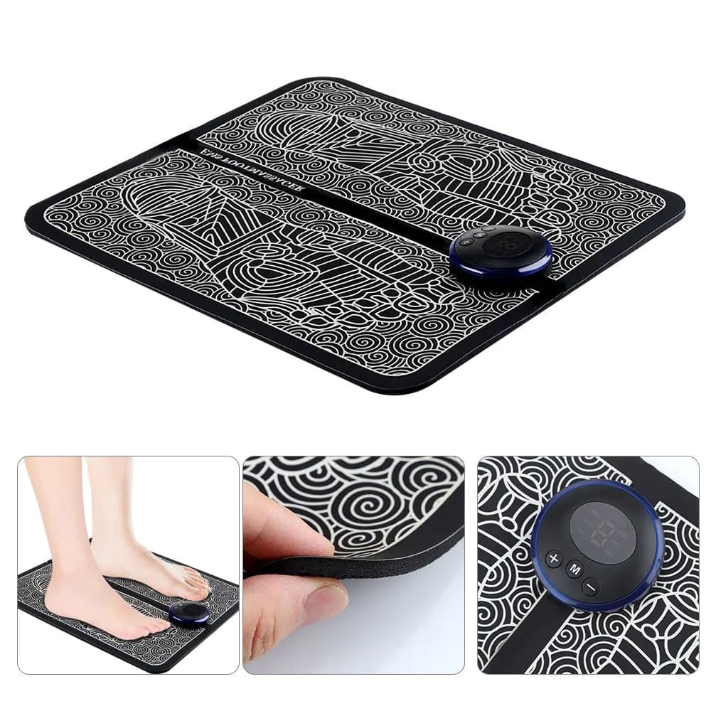 image-EMS Foot Massage Mat Physiotherapy Foot Massage Relax Body Relieve