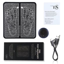 image-EMS Foot Massage Mat Physiotherapy Foot Massage Relax Body Relieve