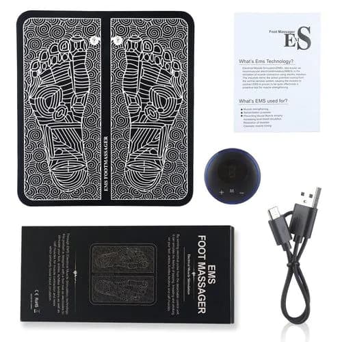 image-EMS Foot Massage Mat Physiotherapy Foot Massage Relax Body Relieve