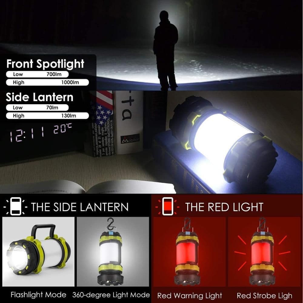 image-Outdoor Emergency Camping Light Flashlight