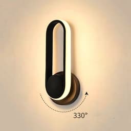 image-Bedroom Wall Lamp Indoor Rotatable Acrylic Led Wall Lamp
