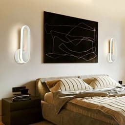 image-Bedroom Wall Lamp Indoor Rotatable Acrylic Led Wall Lamp