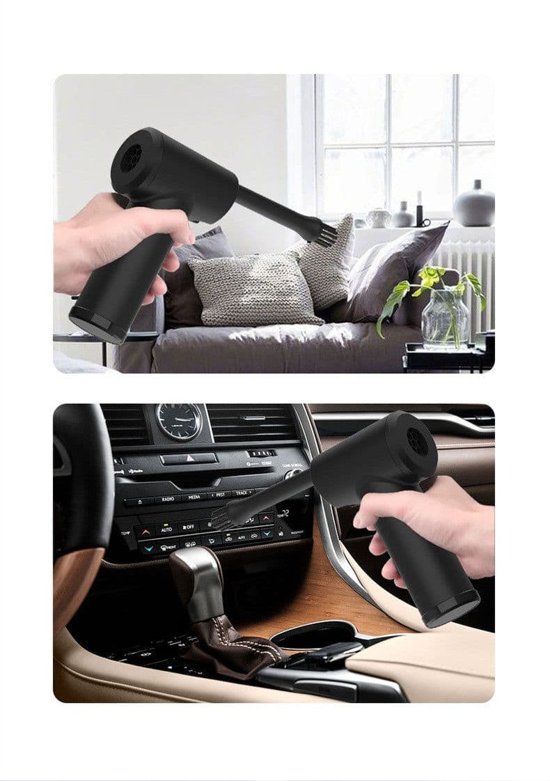 image-Portable Electric Wireless Dust Blower For Car Home
