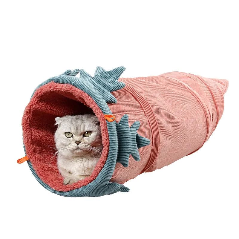 image-Creative Fruit Funny Pet Cat Tunnel Toys