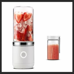 image-Electric Juicer Household Fruit Small Rechargeable Portable