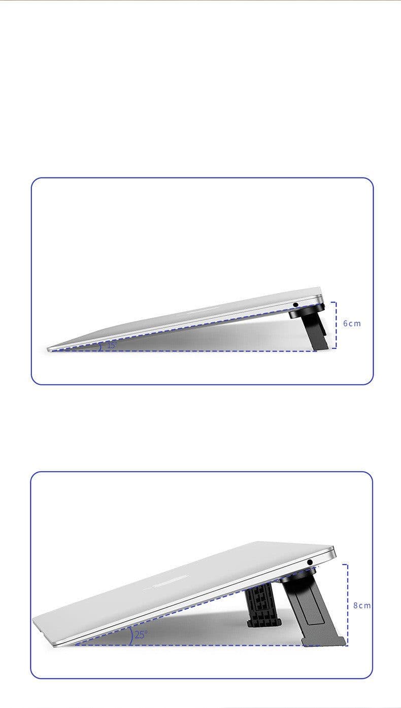 image-Foldable Laptop Stand Base Non-slip Desktop Portable Holder