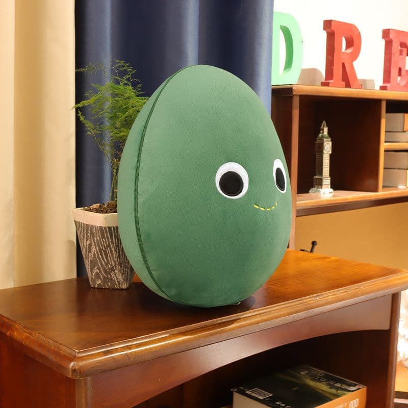 image-Cute Fruit Avocado Plush Toy Stuffed Doll Cushion