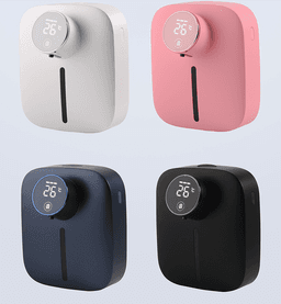 image-Wall Mounted Smart Sensor Soap Dispenser Foam Hand Sanitizer Machine