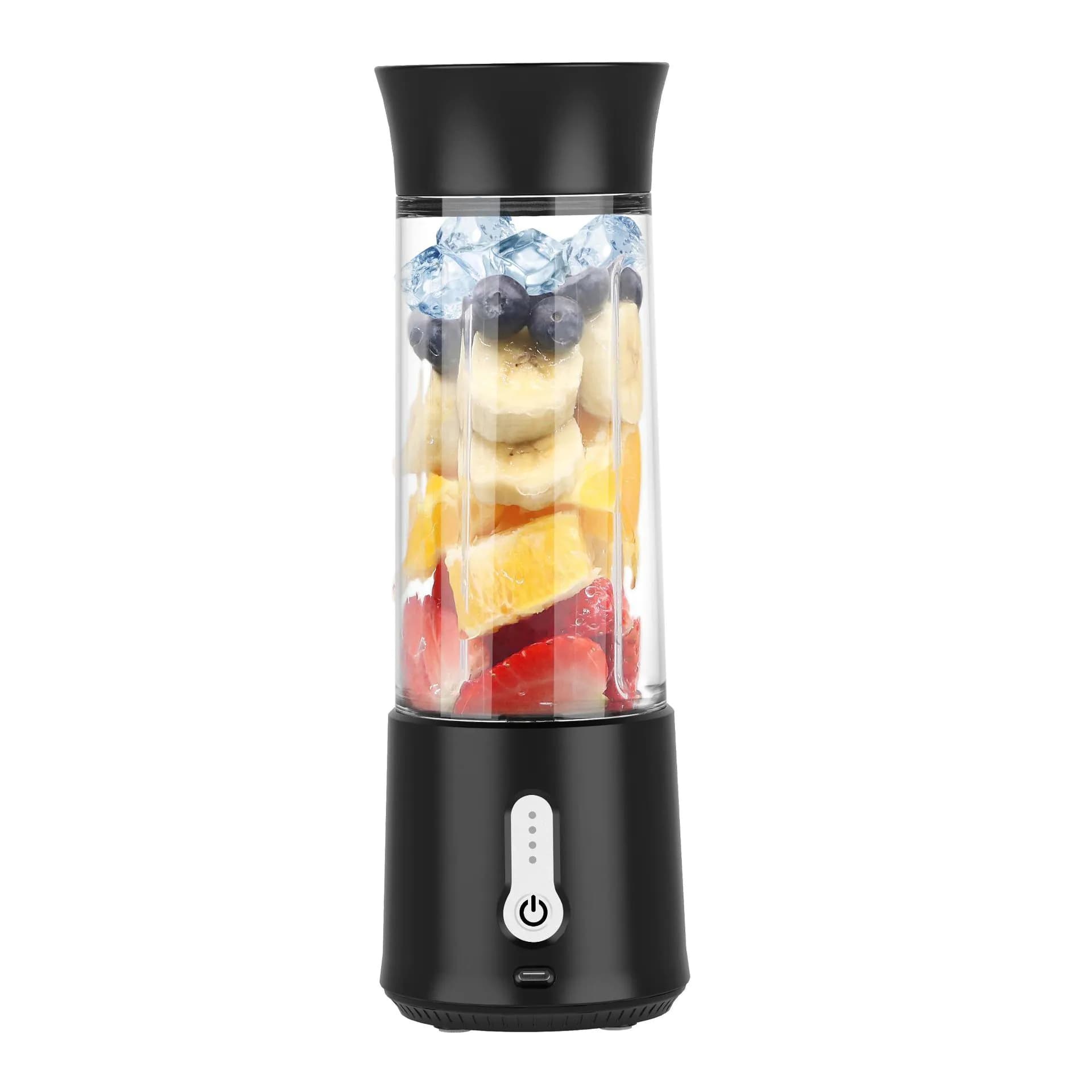 image-Large Capacity Type C Rechargeable Food Supplement Mixer