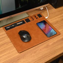 image-Multifunctional Creative Wireless Charging Mouse Pad