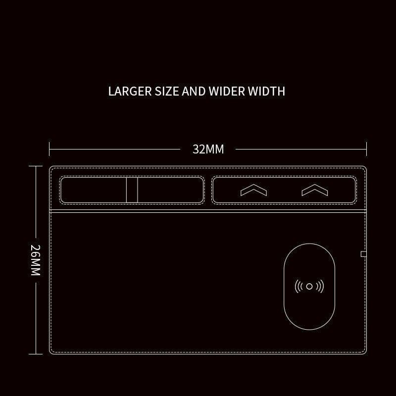 image-Multifunctional Creative Wireless Charging Mouse Pad