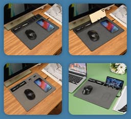 image-Multifunctional Creative Wireless Charging Mouse Pad