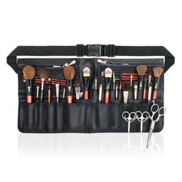 image-Professional Makeup Bag Waist Bag Women Cosmetic Brush Bag With Belt