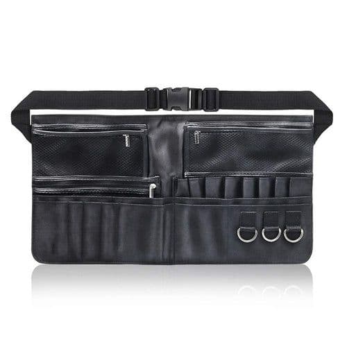 image-Professional Makeup Bag Waist Bag Women Cosmetic Brush Bag With Belt