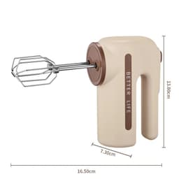 image-Handheld Electric Food Mixer Machine Wireless Portable Automatic Cake