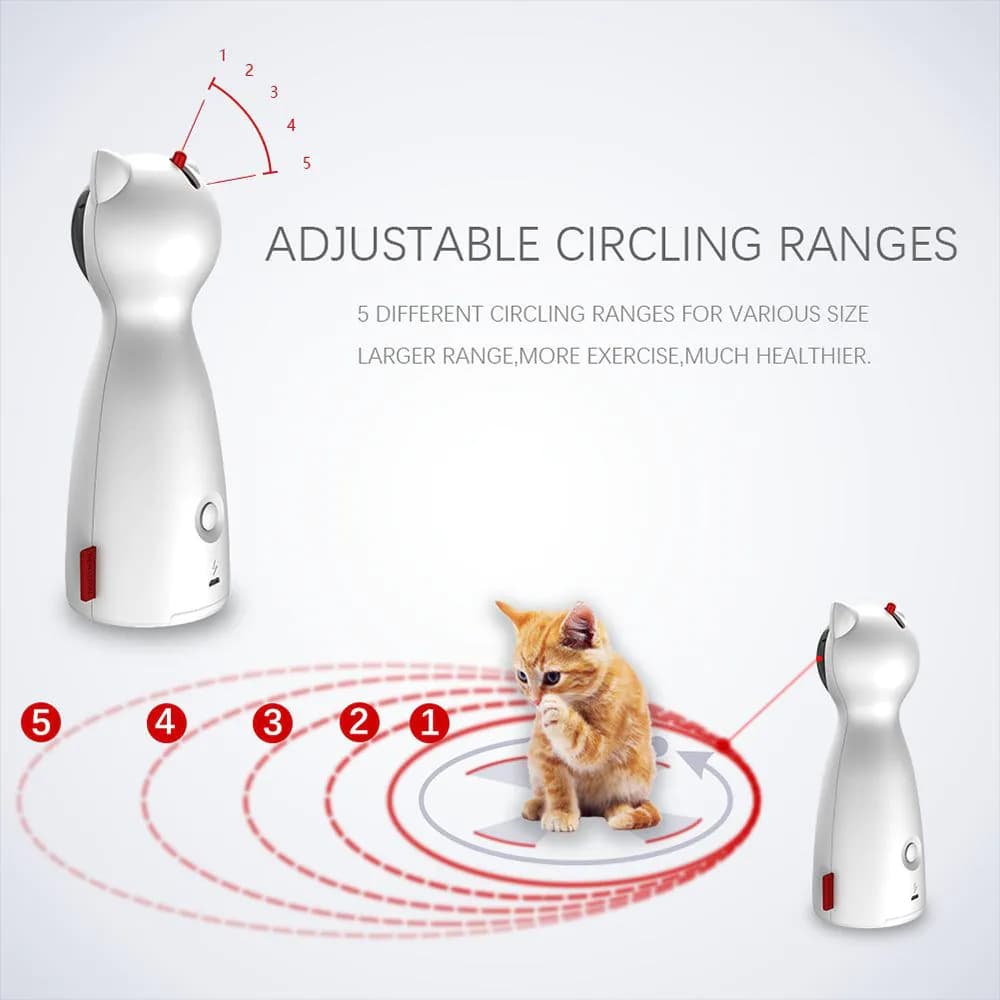 image-Creative Cat Pet LED Laser Funny Toy Smart Automatic