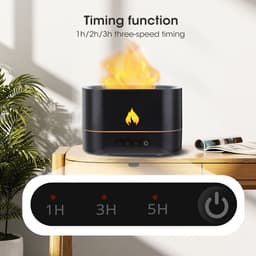 image-Double Color Flame Diffuser Essential Oils Fragrance Aroma Air