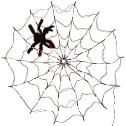 image-Halloween Led Spider Web String Light 5v Remote Control