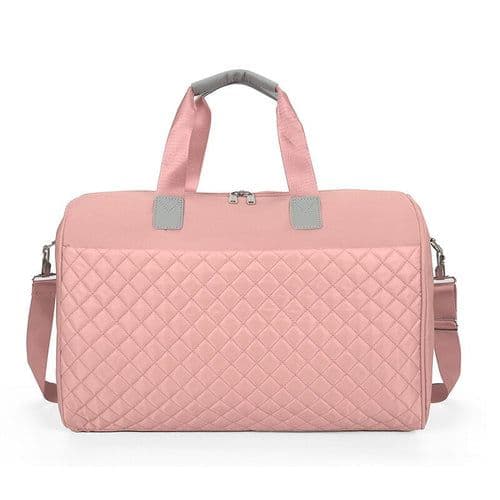 image-Foldable Shoulder Travel Bag Luggage Tote Bags For Women Large