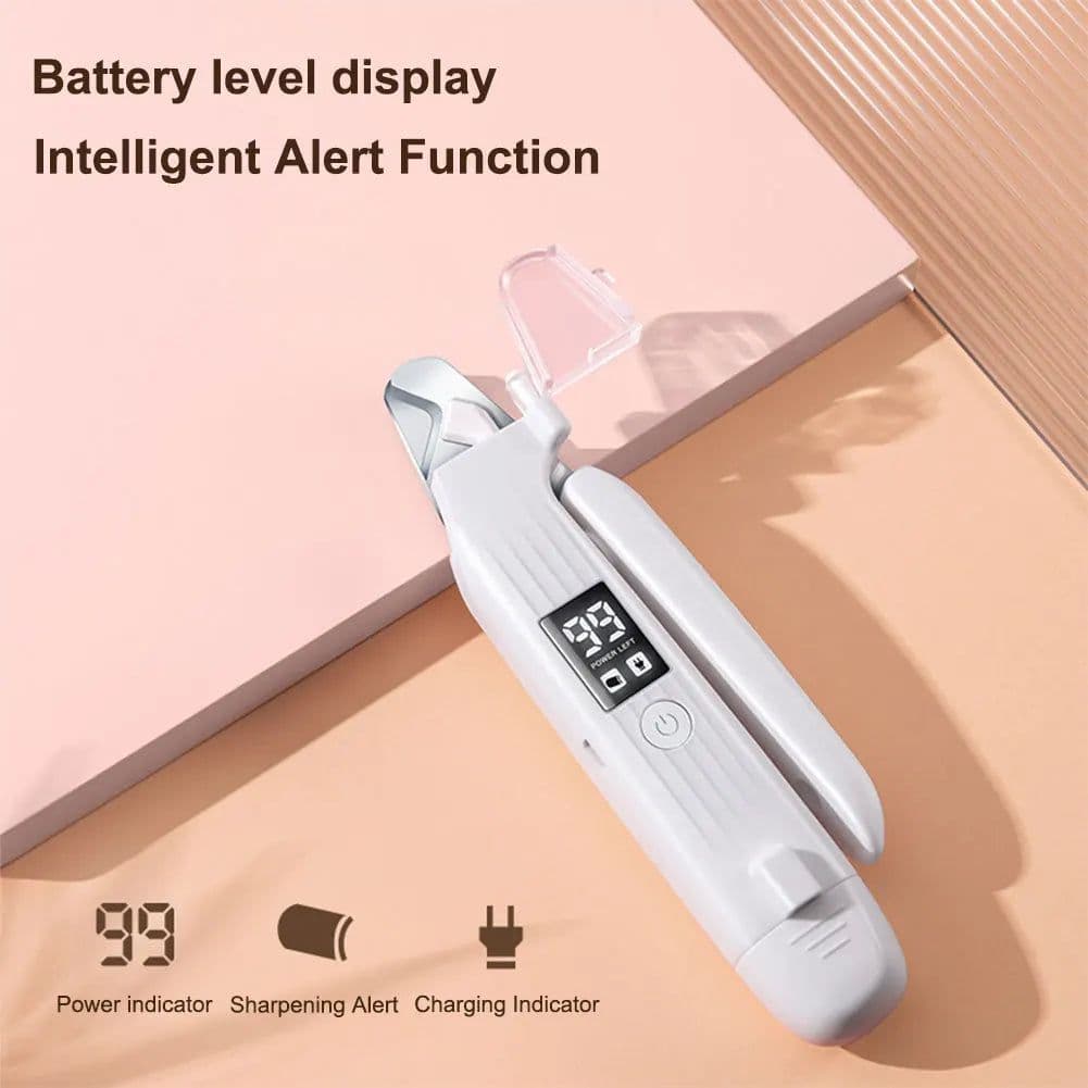 image-2 in 1 Electric Pet Nail Tool Rechargeable Pet Toenail Clippers Dog