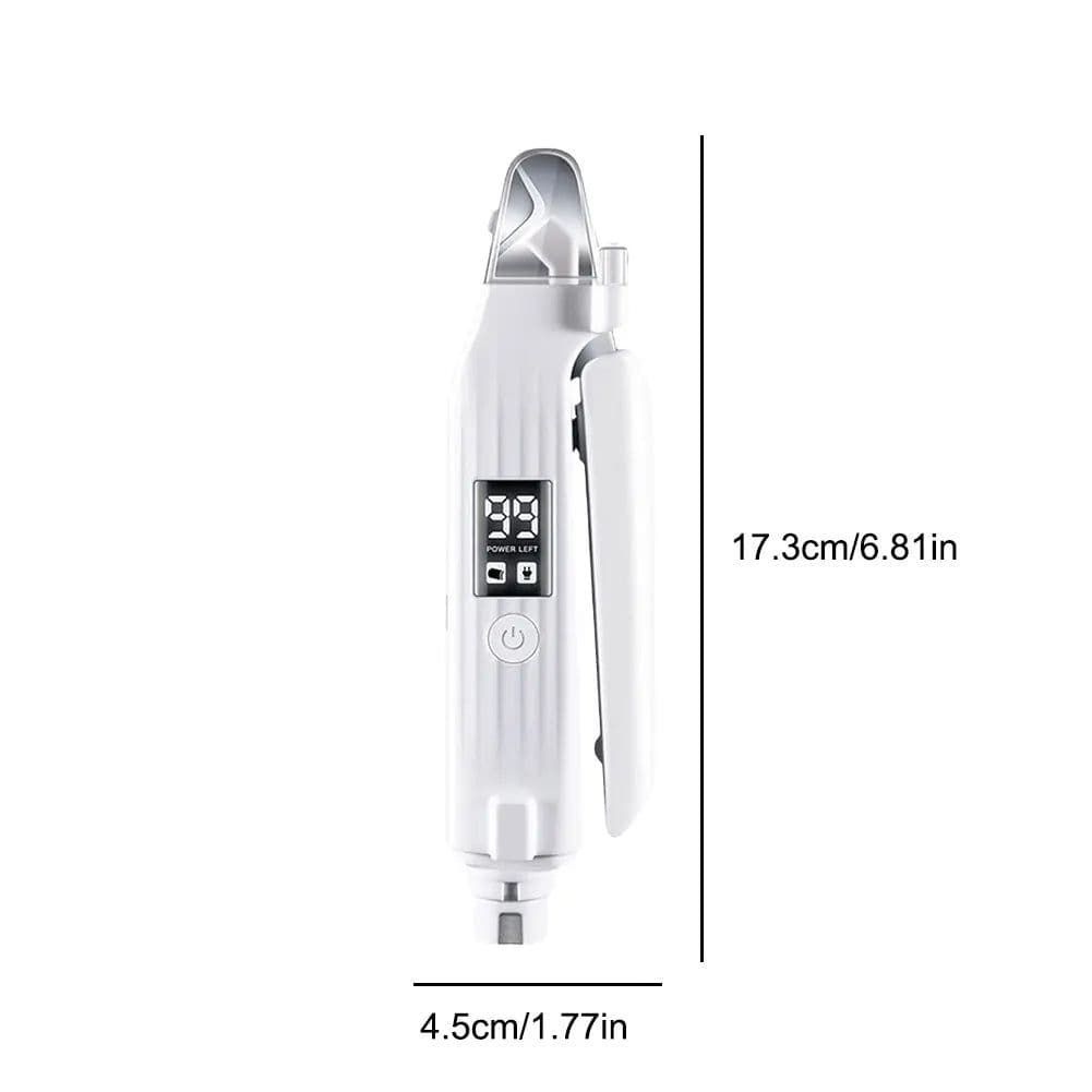 image-2 in 1 Electric Pet Nail Tool Rechargeable Pet Toenail Clippers Dog
