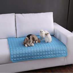 image-Pet Summer Portable Ice Silk Cooling Pad