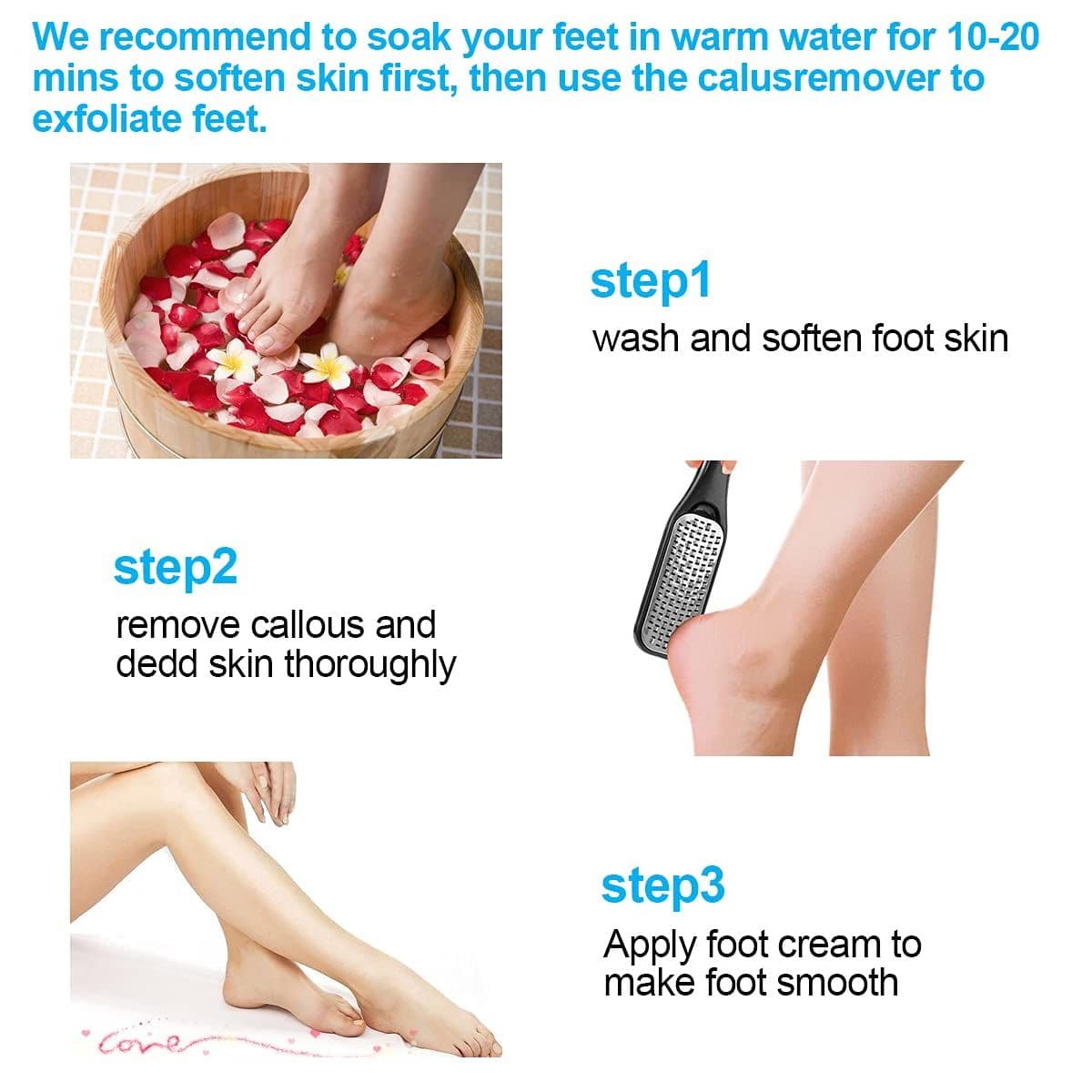 image-23 in 1 Professional Pedicure Tools Set Foot Care Scrubber Pedicure